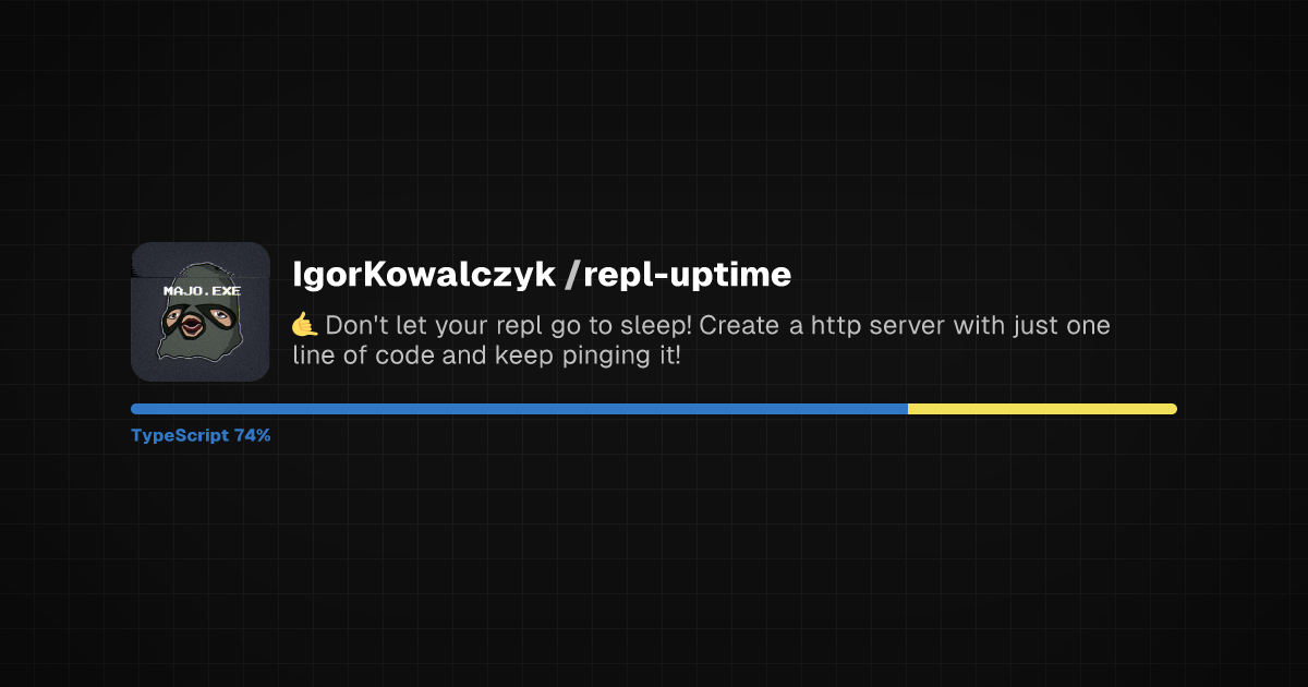 Preview of repl-uptime